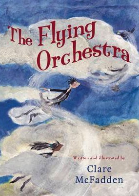 The flying orchestra comes when the angels seem to have been blown away...