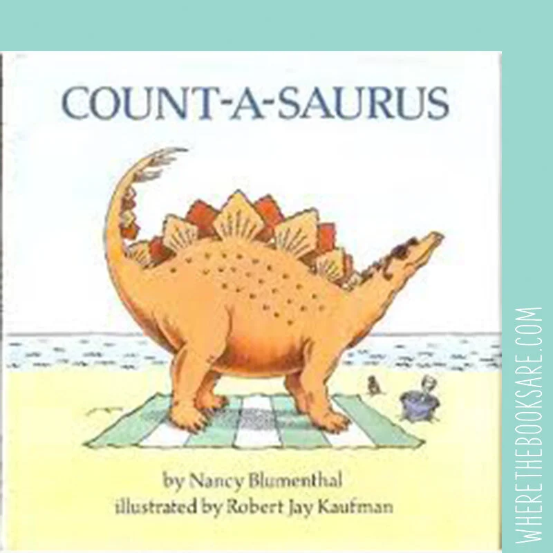 COUNT-A-SAURUS : a simple and short counting book