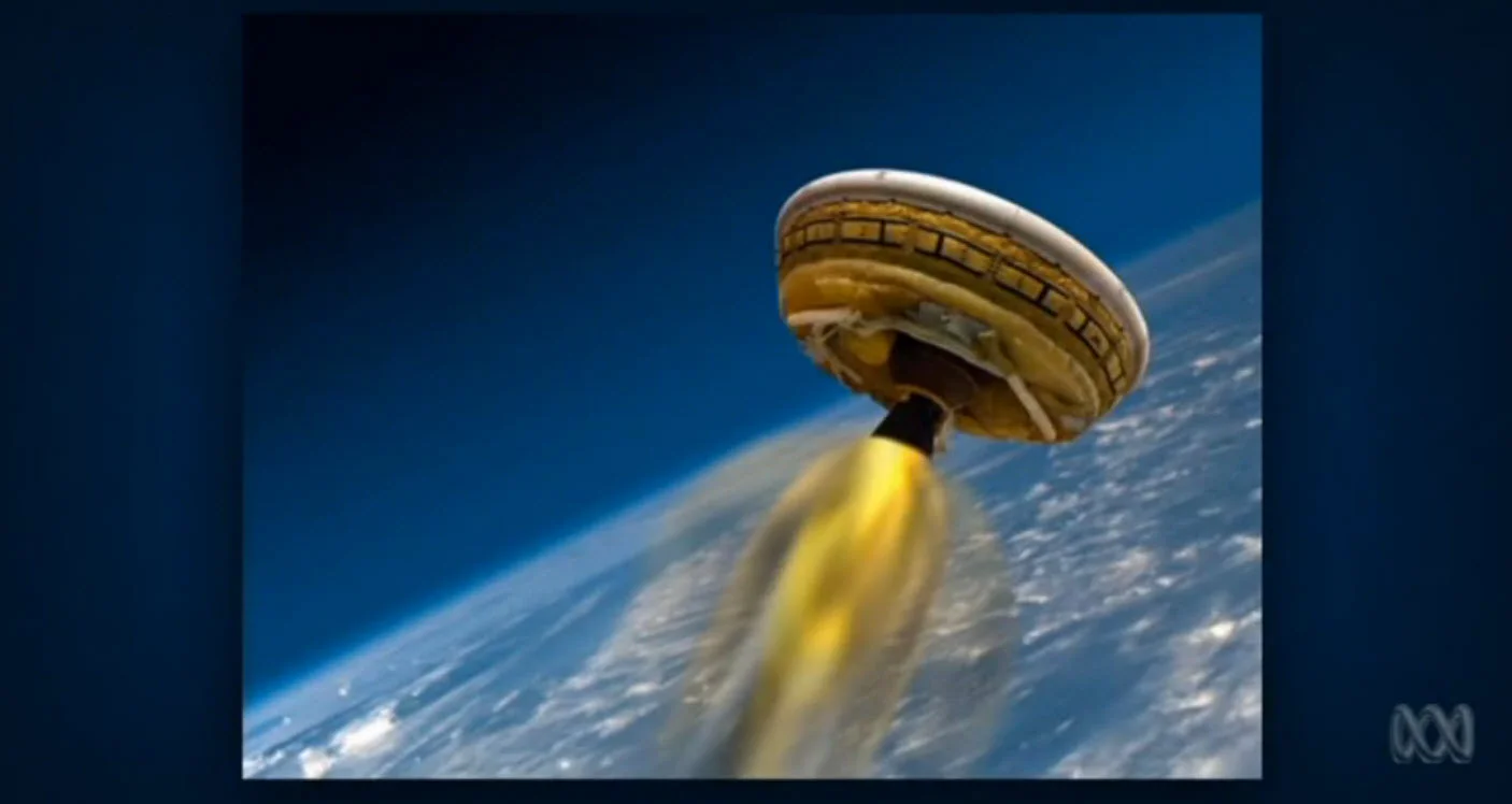 NASA's Flying Saucer - ABC Breakfast News TV