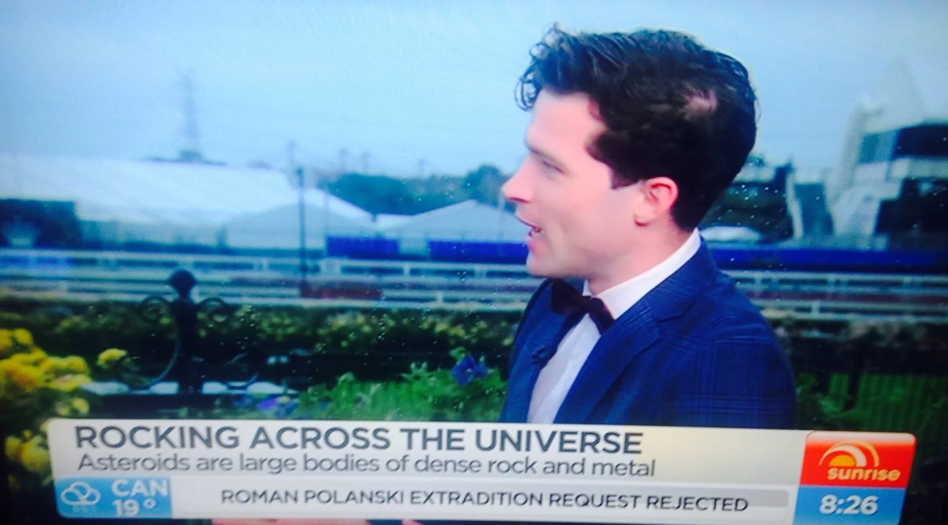 Spooky Halloween asteroid - 7’s Weekend Sunrise TV