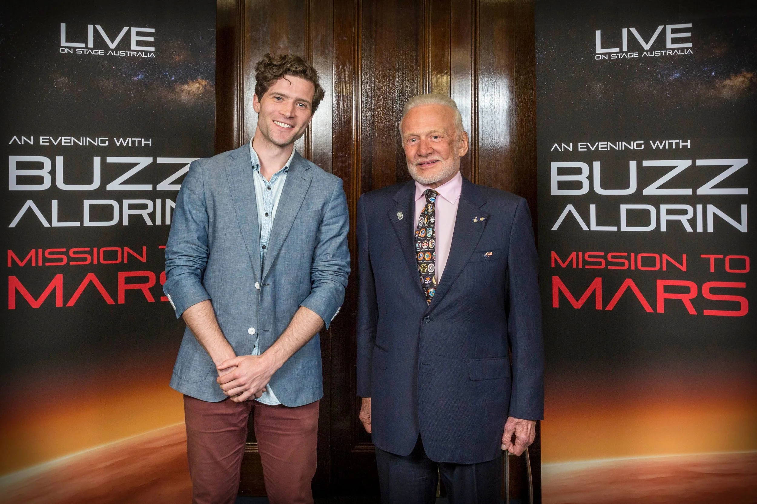 Meeting Buzz Aldrin!