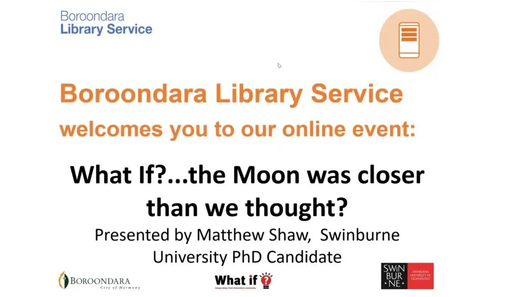 What If... the moon was closer than we thought?