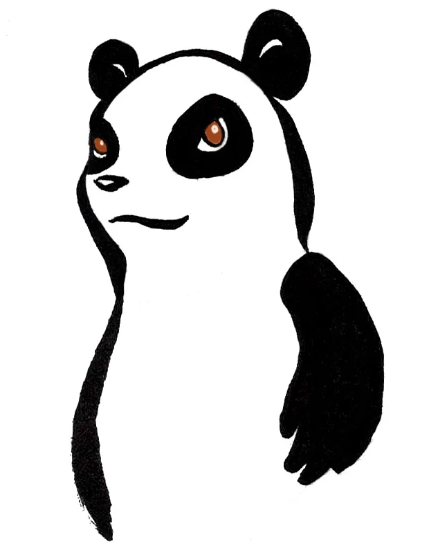 Panda Brush Pen