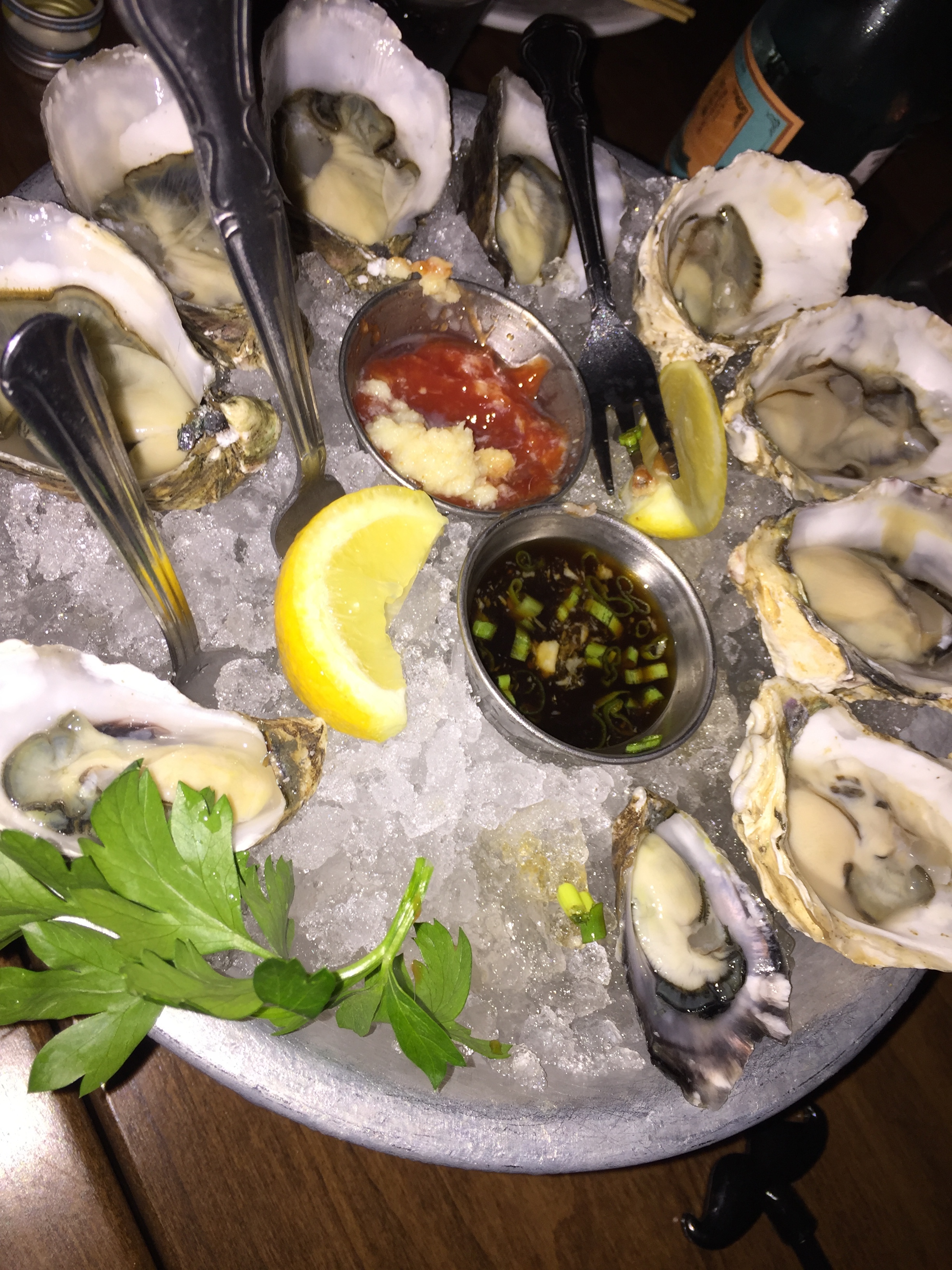 Beautiful oysters