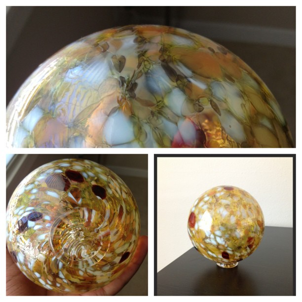 I made this float my first time glassblowing