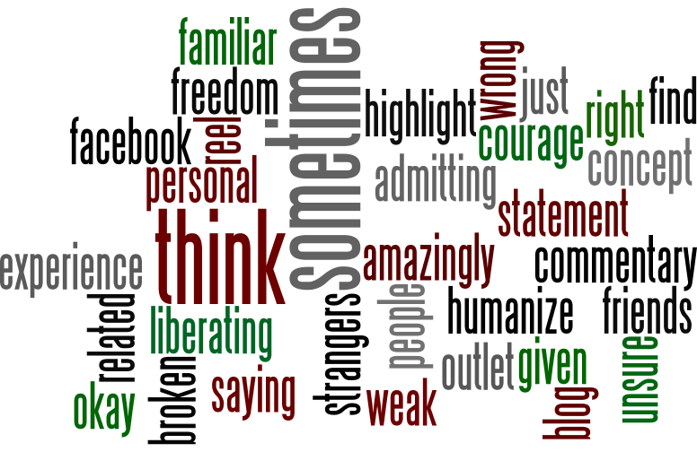 I'm going to write down words until they start making sense.