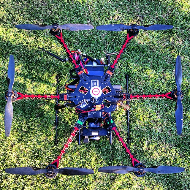 The first drone added to the fleet