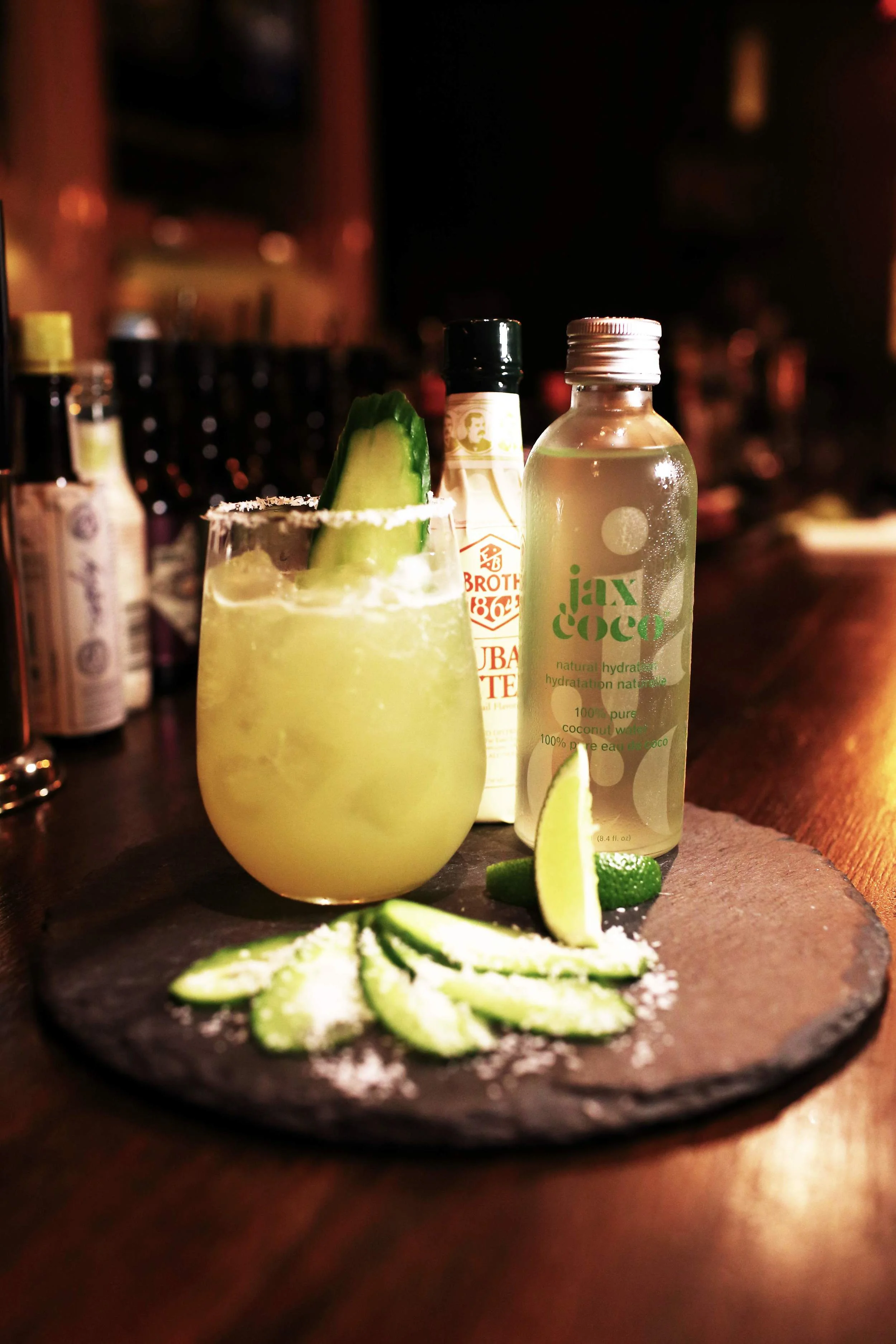Keep cool this Christmas with Jax Coco Libre (HK$100) A sumptuous blend of Cuban Anejo Rum paired with lime juice, house-made coconut syrup, rhubarb bitters, fresh cucumber and of course, Jax Coco – the Coco Libre is the perfect Jax’tail to revive you after a long day of Christmas shopping. Put your bags down, kick back and indulge in this delicious Jax’tail with a taco or two …