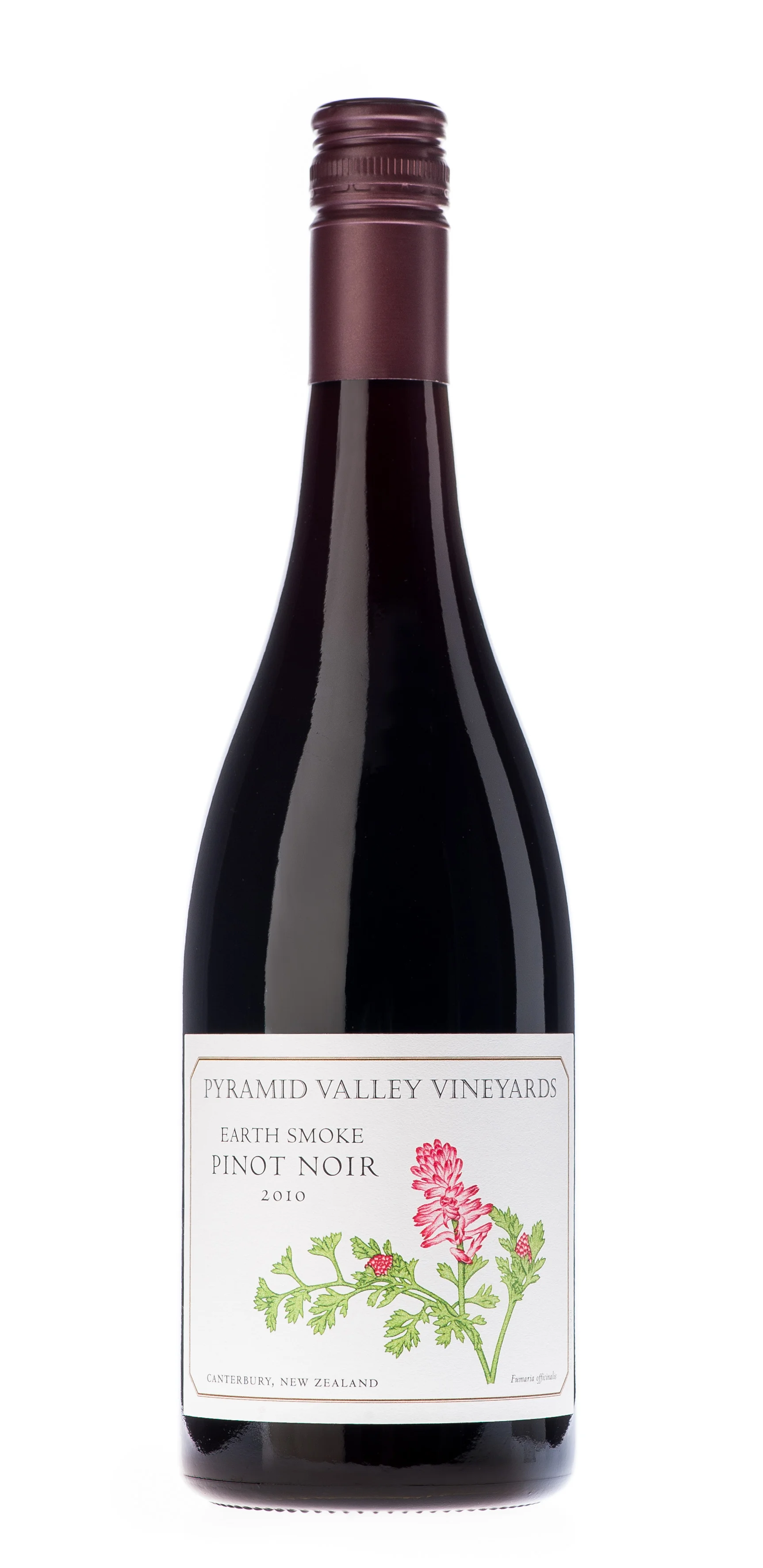Pyramid Valley Earth Smoke Pinot Noir 2010 WA 91-93