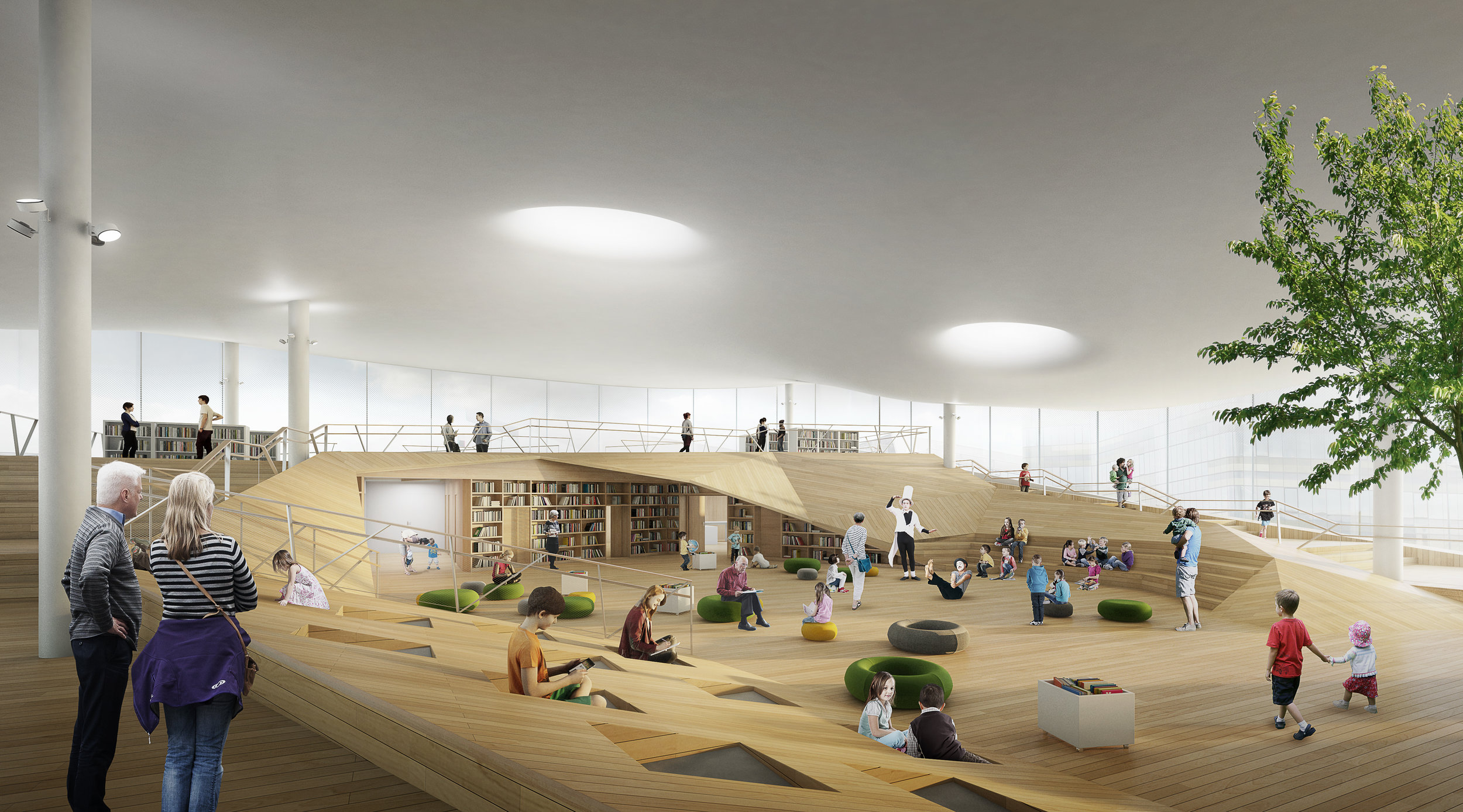 Helsinki Central Library by ALA - 2nd floor childrens' area 2016.jpg