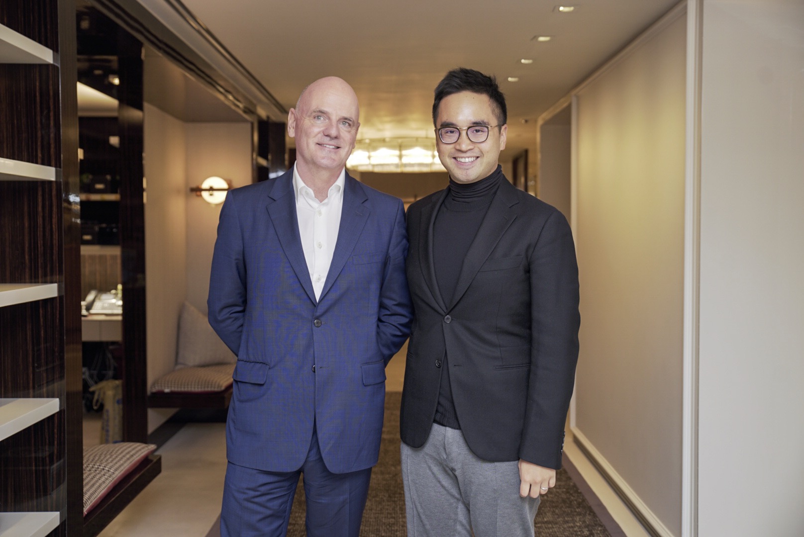   Adrian Cheng, &nbsp;Executive Vice-chairman and General Manager of NWD, and&nbsp; James Corner , Founding partner and CEO of JCFO 