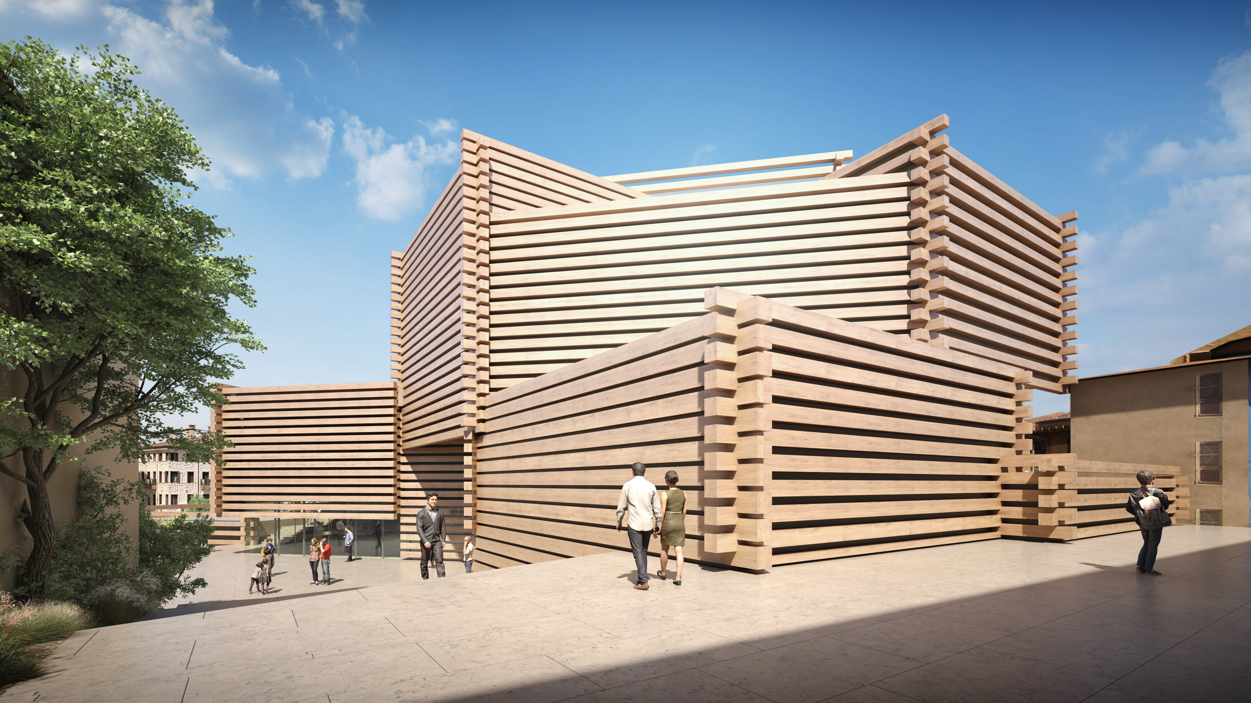 OMM, courtesy of Kengo Kuma and Associates(KKAA)