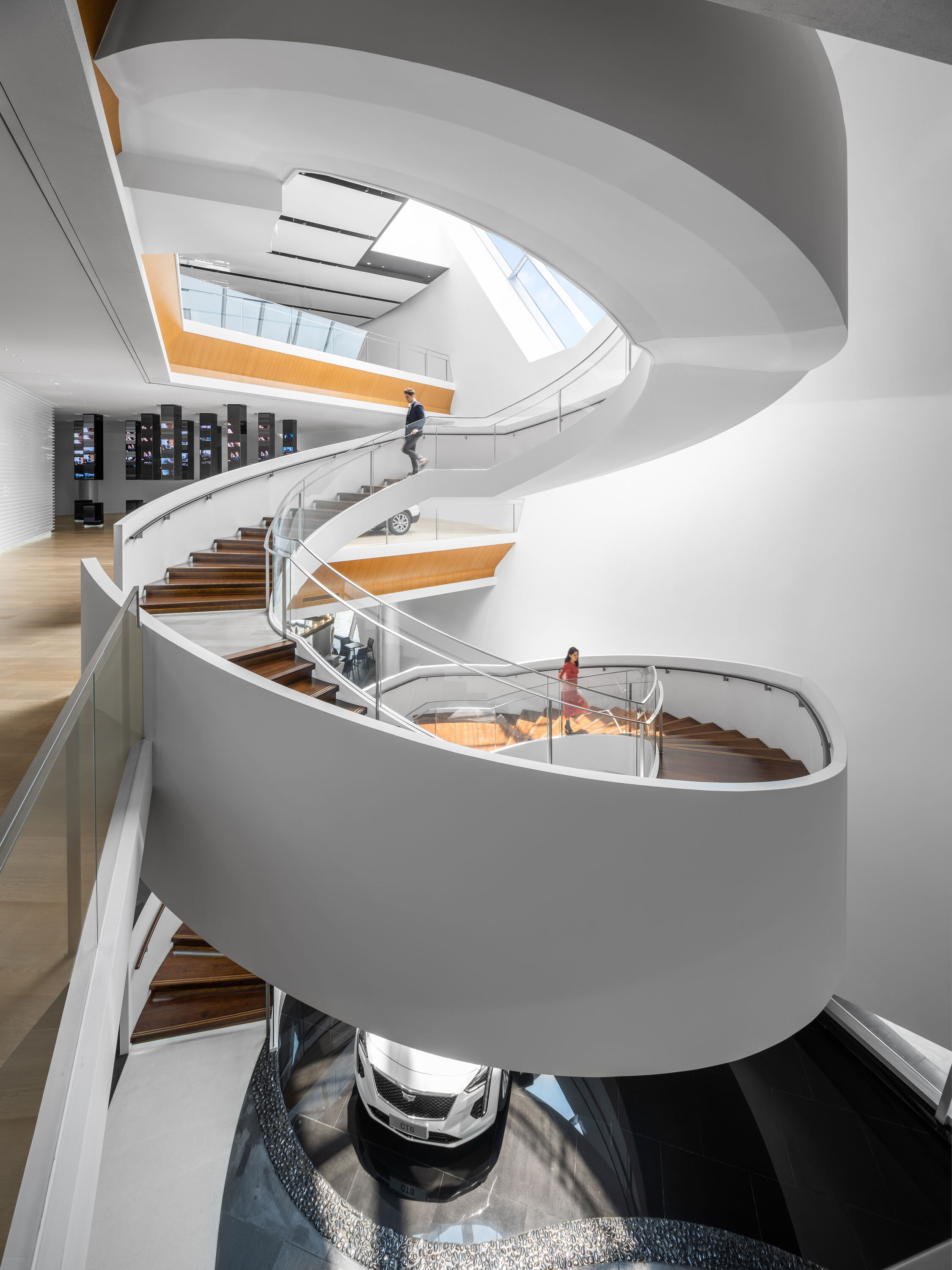 Cadillac-House-2-Cadillac-underneath-the-Spiral-Staircase.jpg