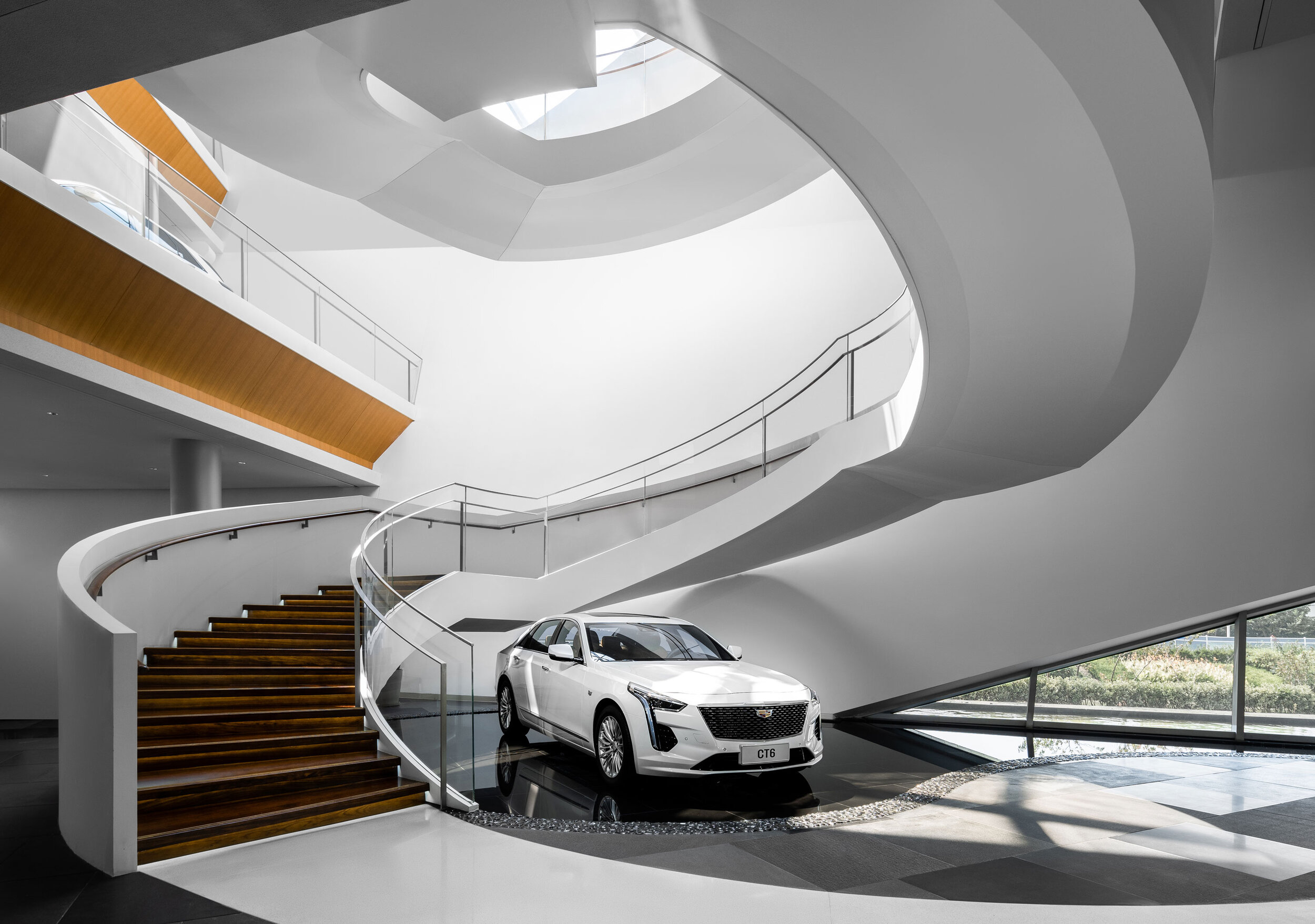 Cadillac-House-1-Cadillac-underneath-the-Spiral-Staircase.jpg