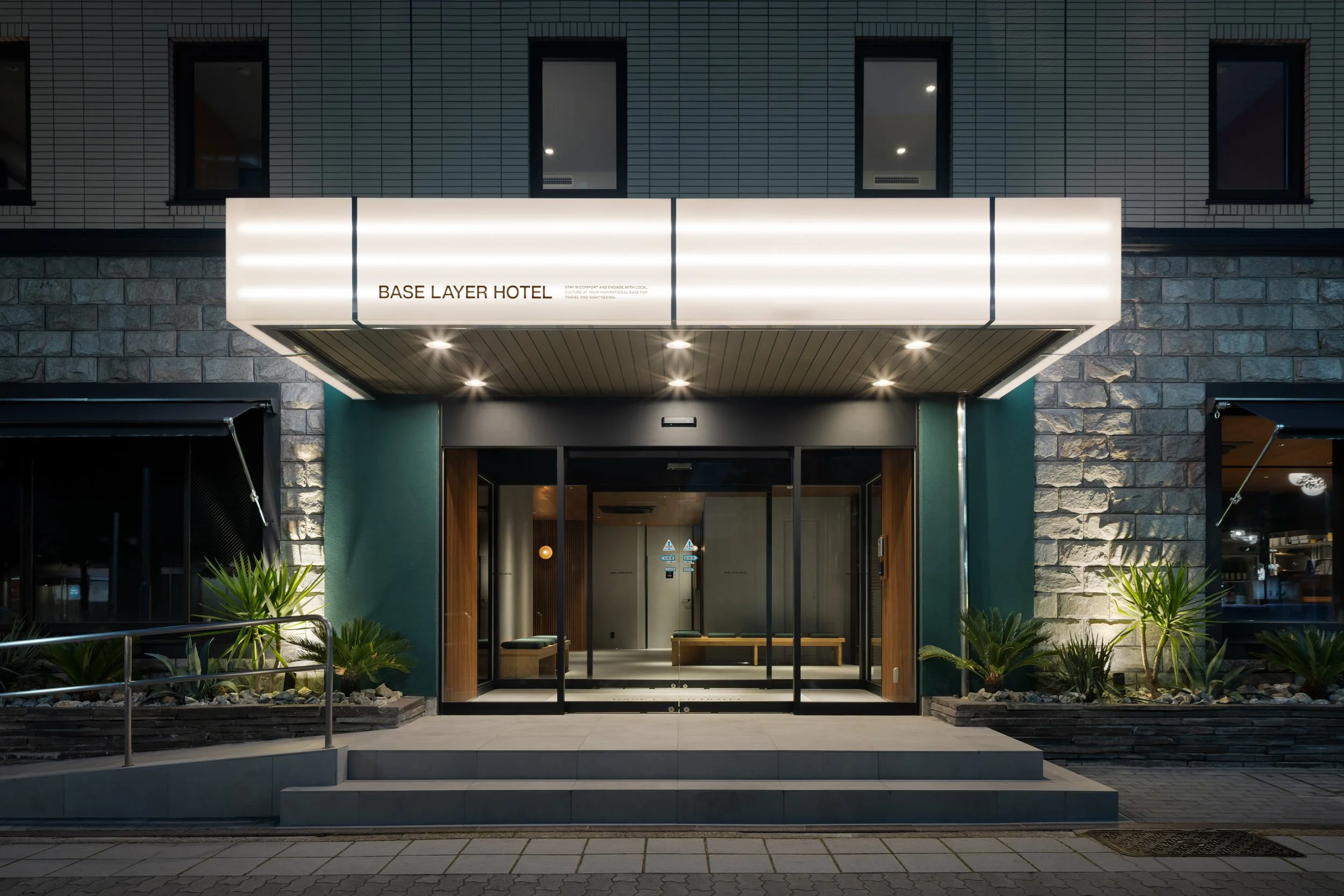 BASE LAYER HOTEL NAGOYA NISHIKI designed by MITSUI Designtec Co.,Ltd. (Japan)