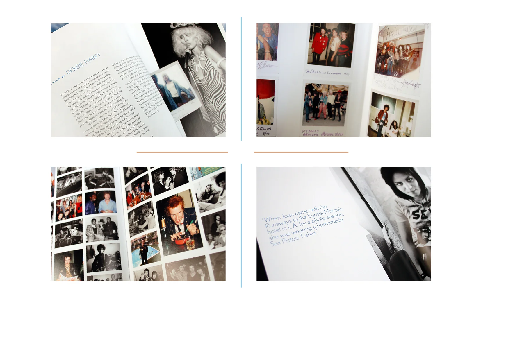 Interior details - Foreword // Polaroids // Photo grid // Author’s comment