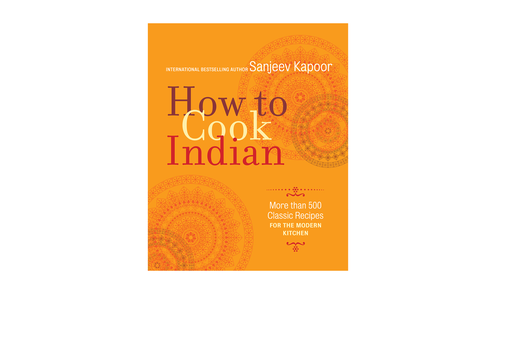   How to Cook Indian -  8 X 10 in., 612 pg., hardcover with spot uv. Design; Galen Smith // Publisher; Stewart, Tabori &amp; Chang     