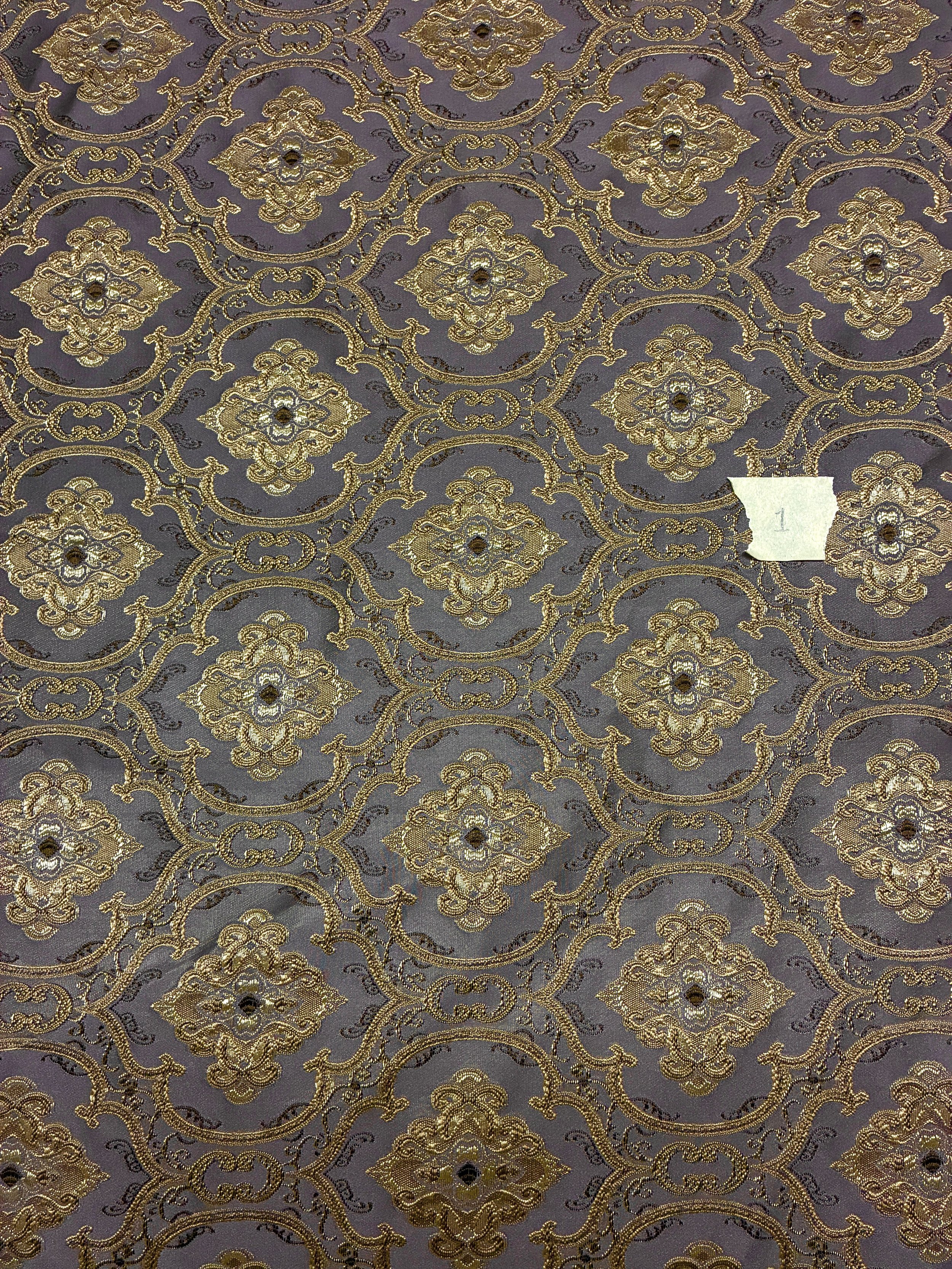 Light Purple Brocade 1 Yard