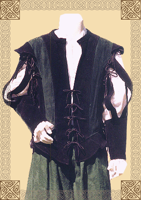 the Italian Doublet  Pendragon Costumes