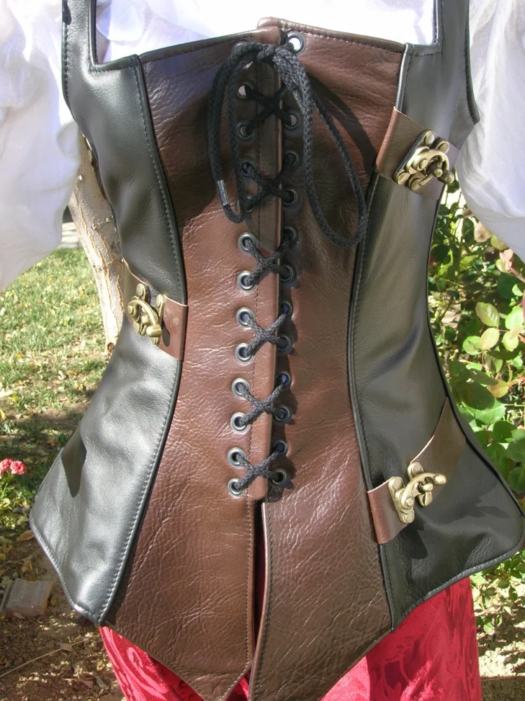 Waistcoat with clasps — Pendragon Costumes