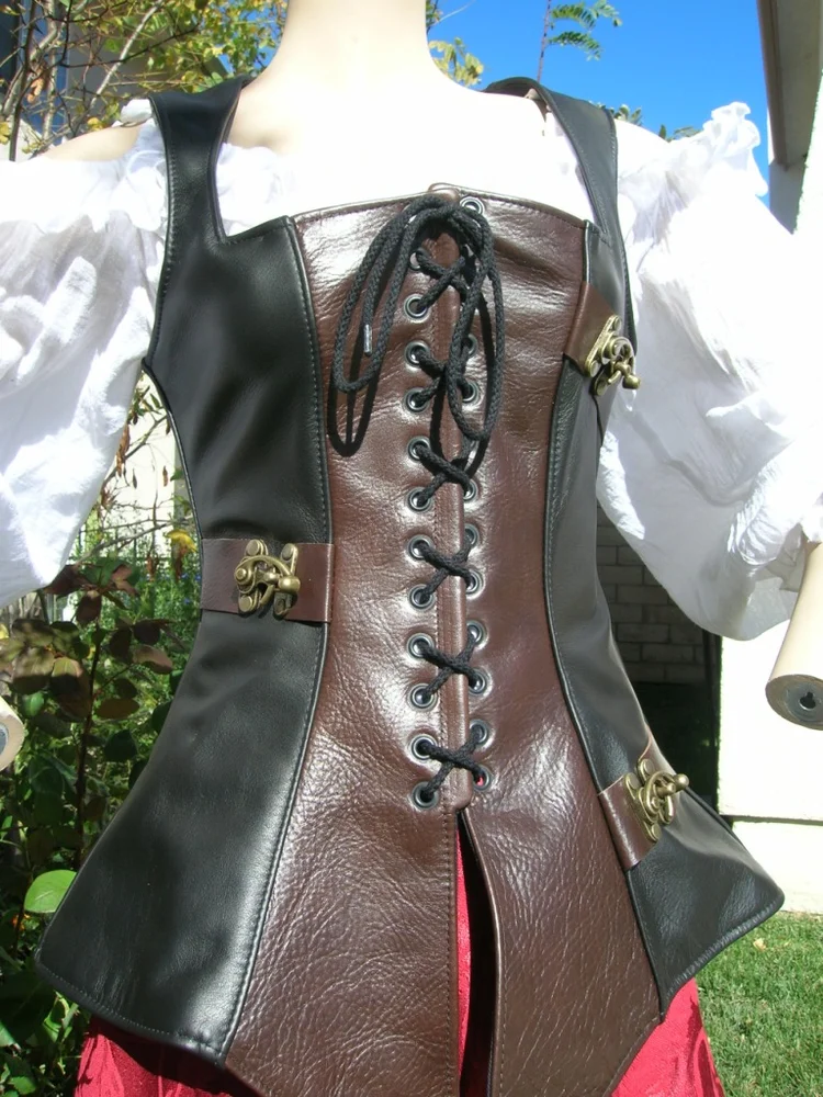 Waistcoat with clasps — Pendragon Costumes