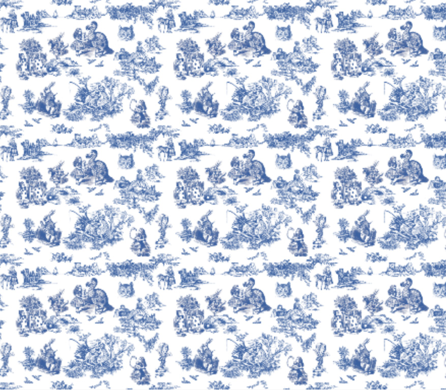 Alice Toile blue