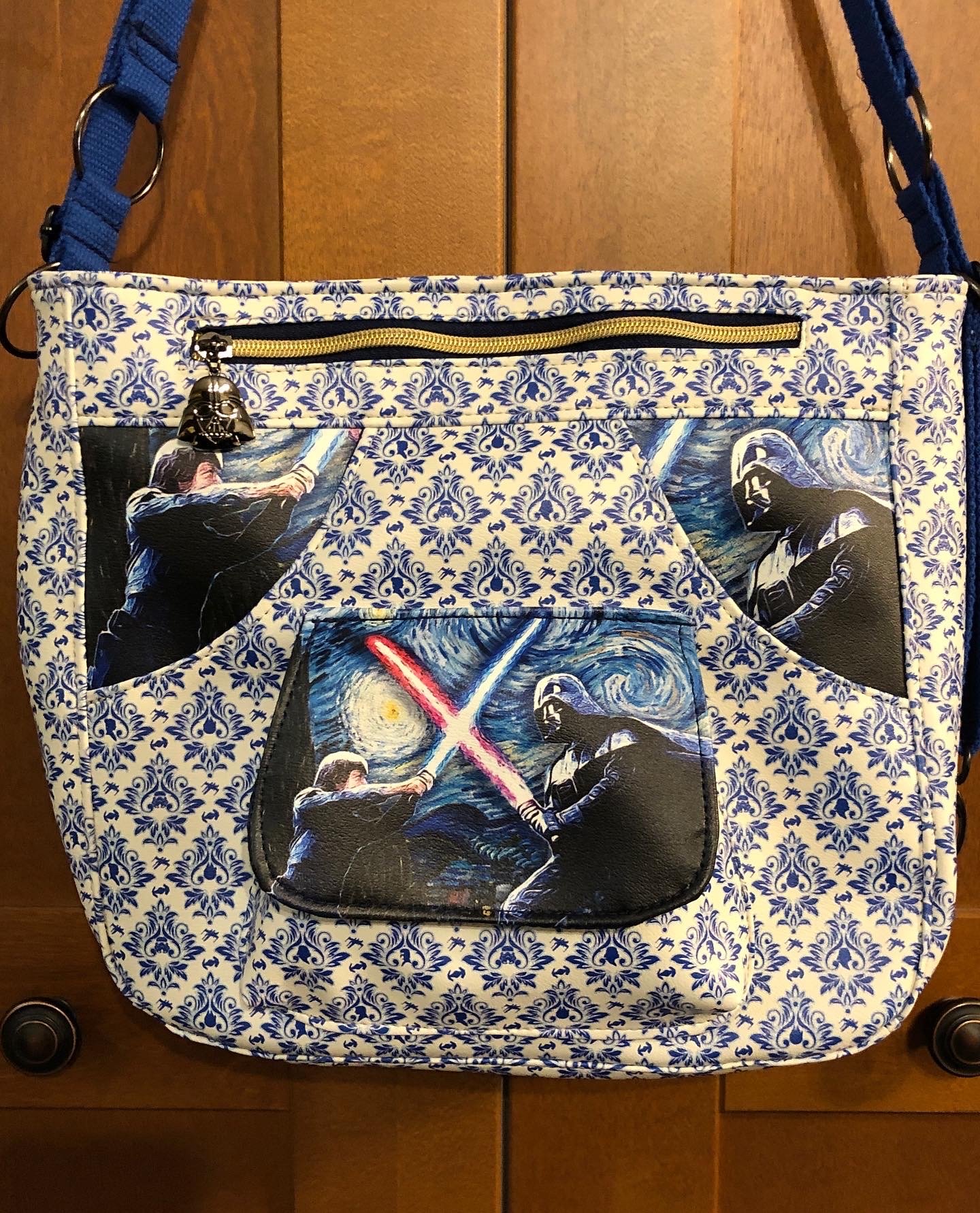 Luke and Vader Starry Night