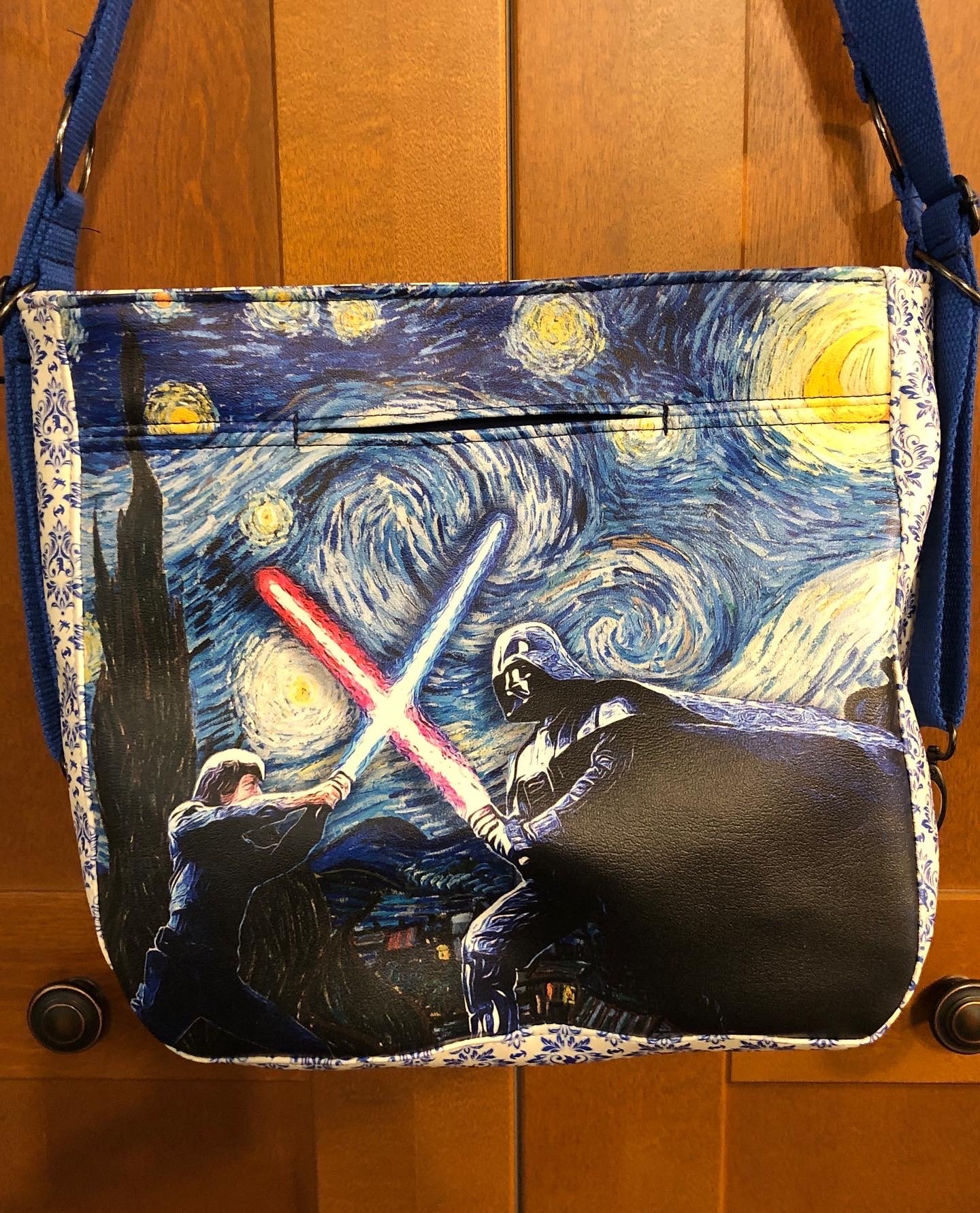 Luke and Vader Starry Night