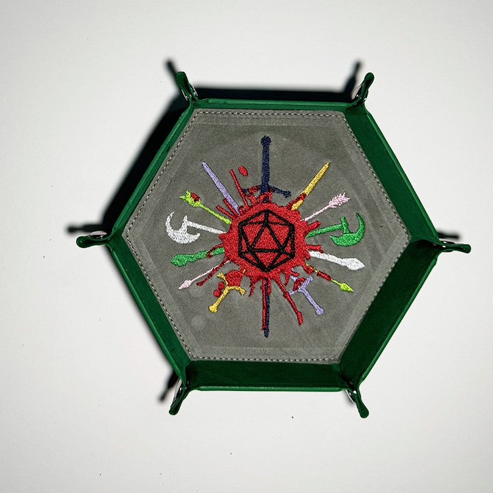 Weapons Blood Splat D20