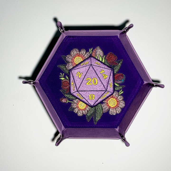 Floral D20