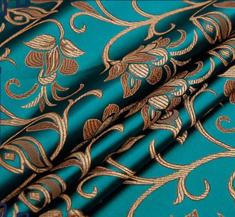 AE Floral Satin Brocade