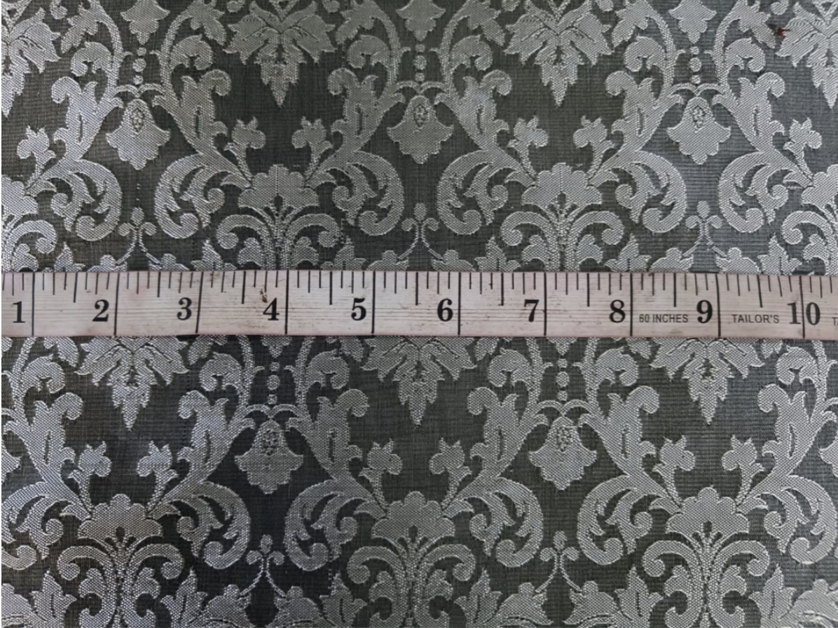 black and silver brocade 6