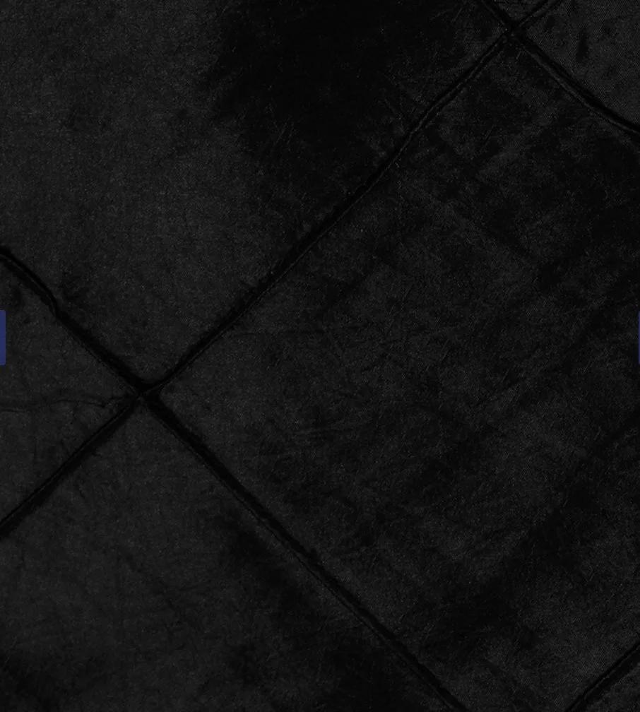 Black Bombay Pintuck