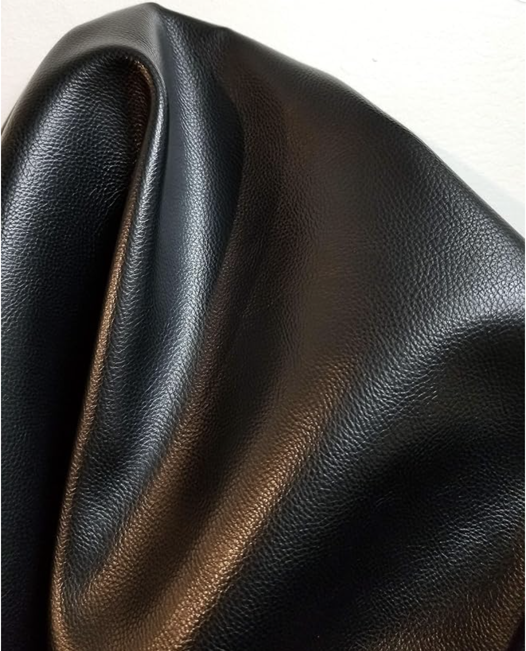 Black Pebble Vegan Leather