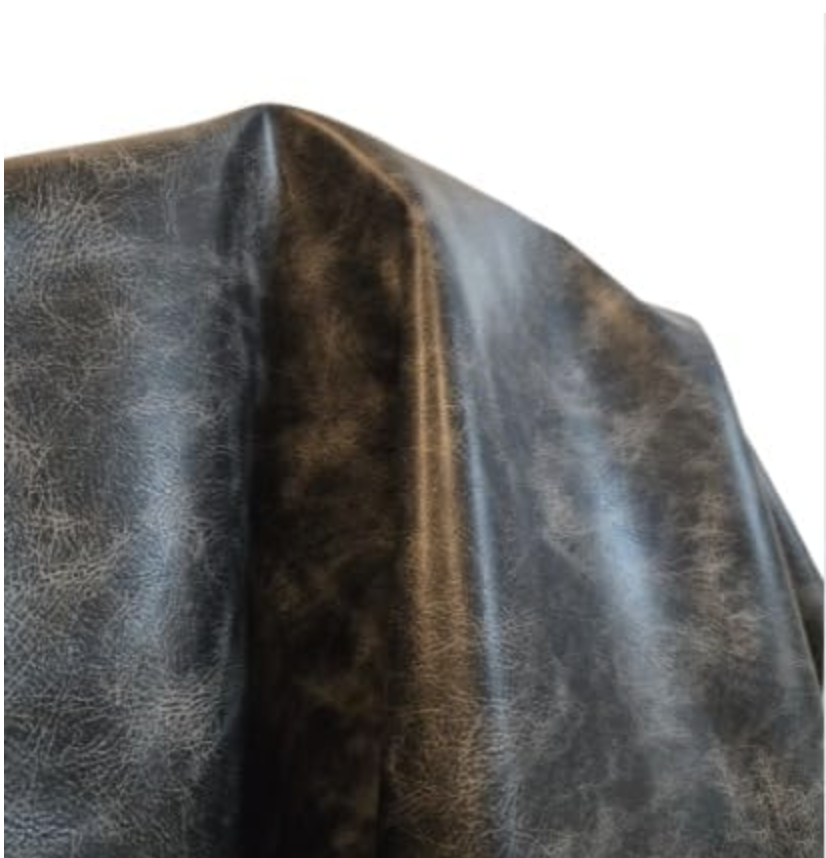 Black Vintage Vegan Leather