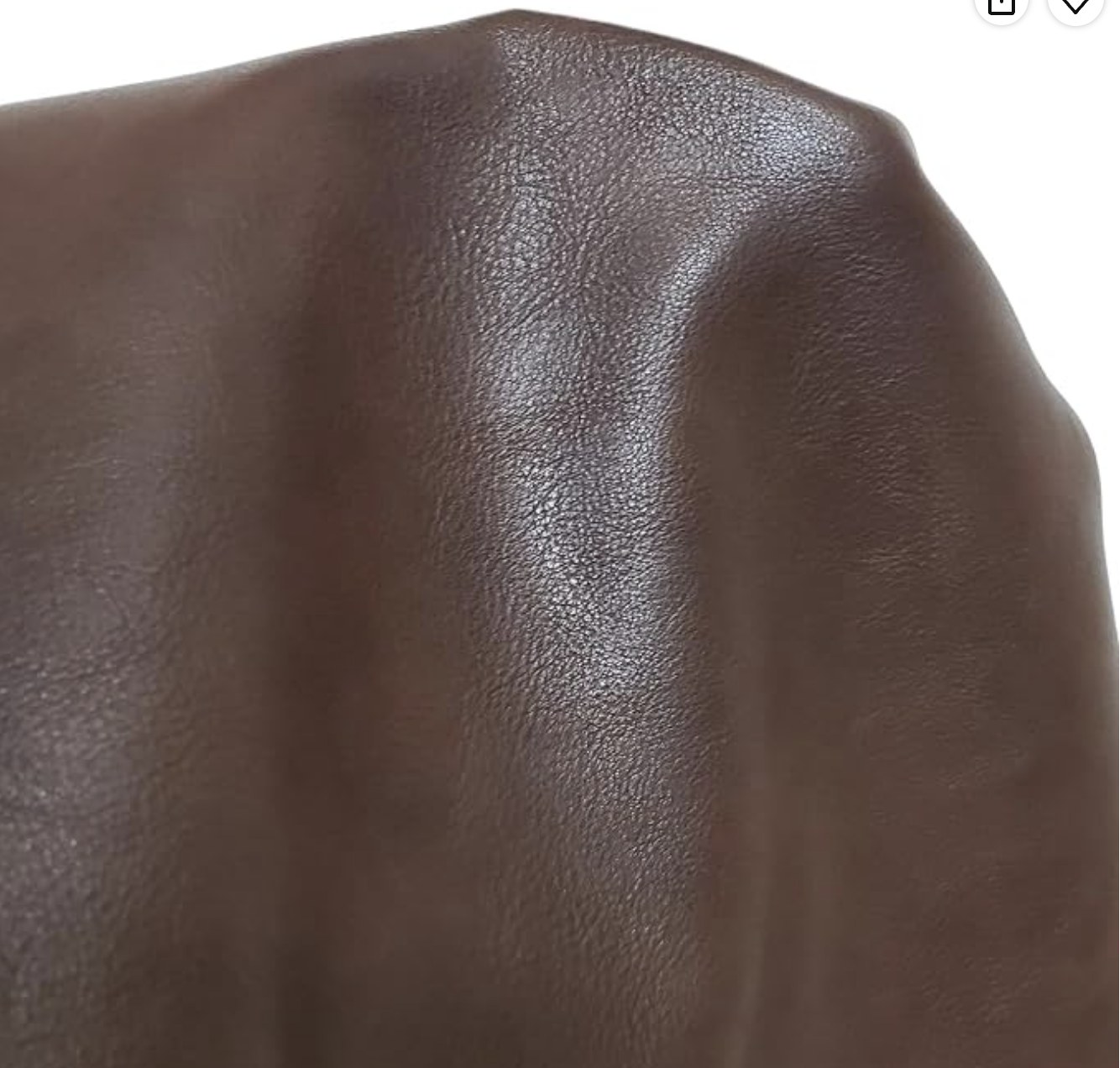 Brown Vegan Leather