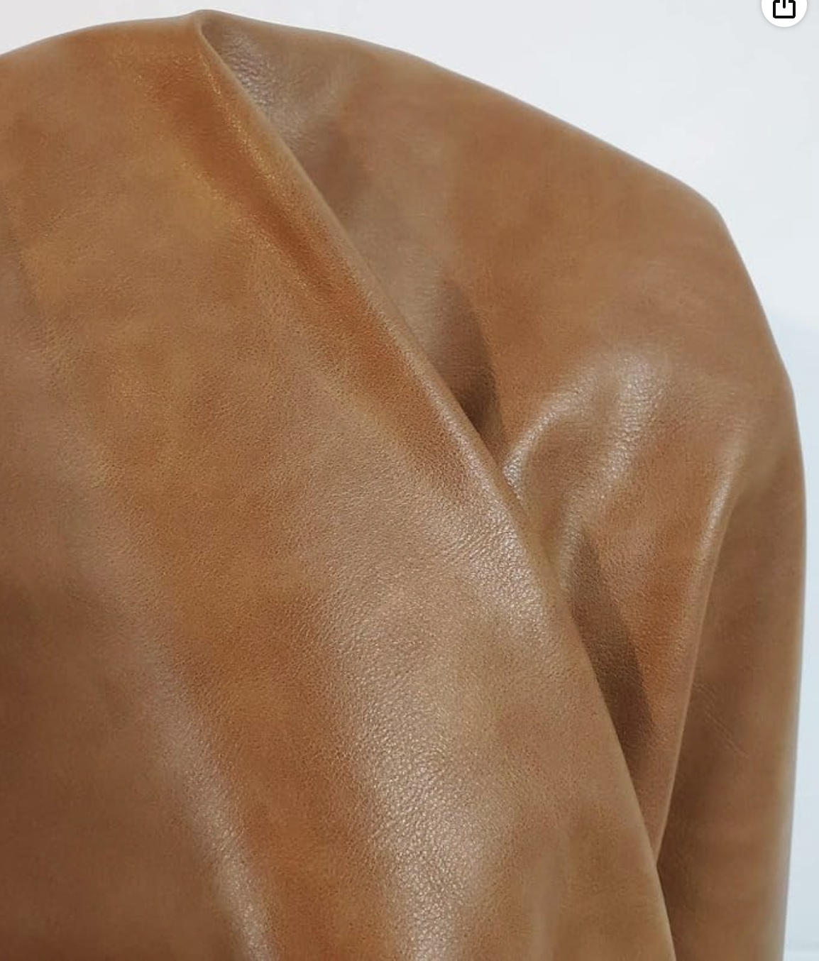 Cognac Tan Vegan Leather