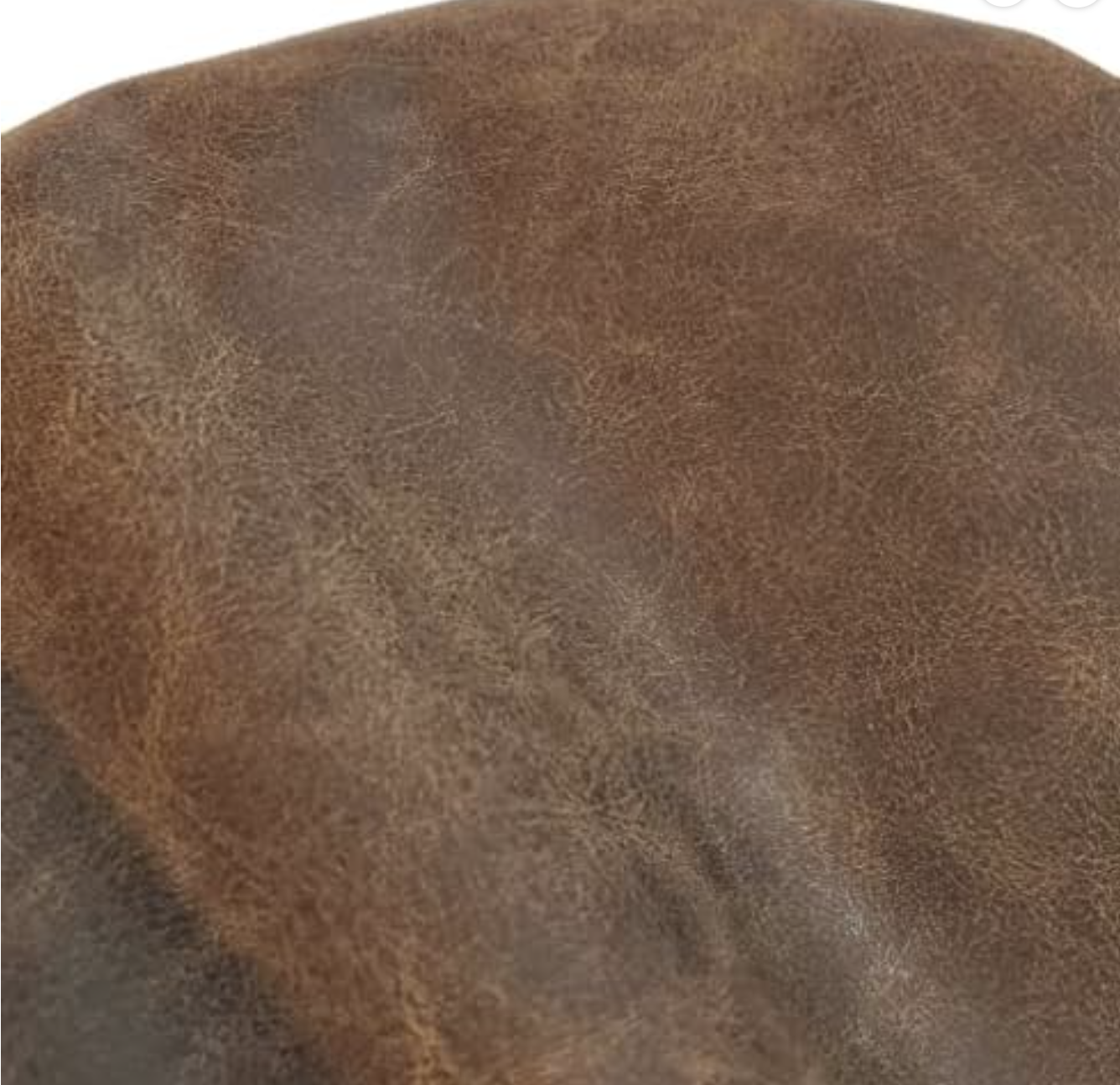 Distressed Brown Vegan Leather