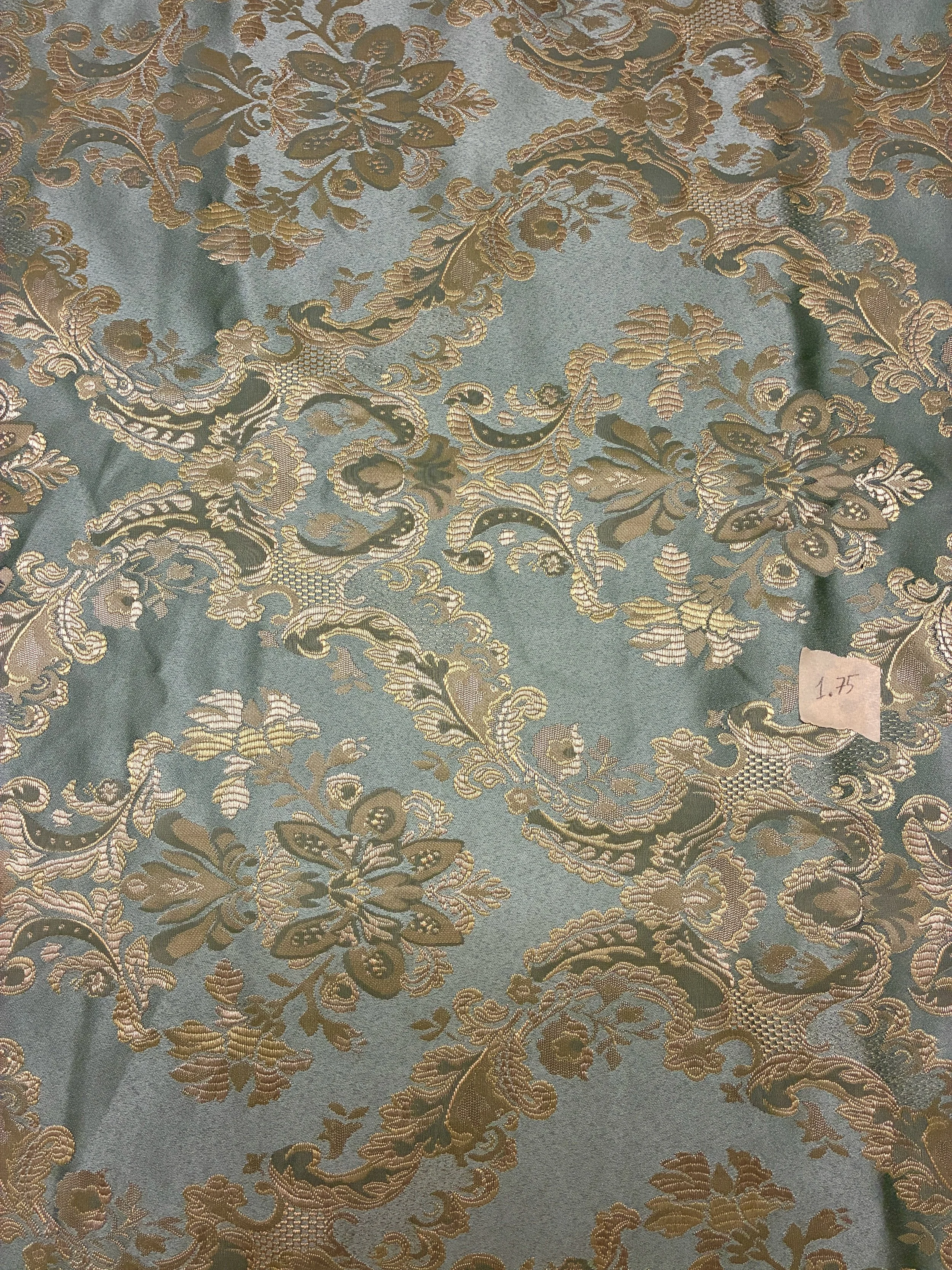 Light Blue Brocade 1.75 Yards