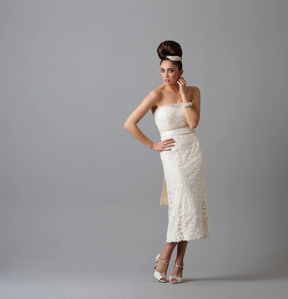 Couture Wedding Dress photoshoot for Timeless Couture by Karl Bratby Nottingham Commercial Photographer