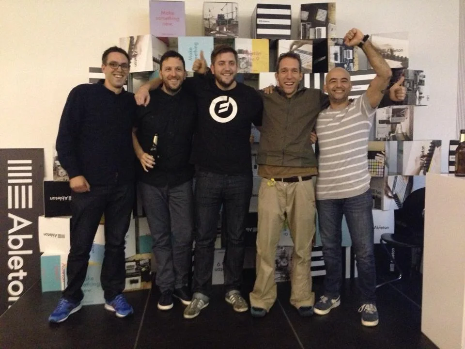 Class of 2013! (From left to right) Chris Pratt, Simon Lyon, Simon Stokes, Mark Burnett and Michael Grieg