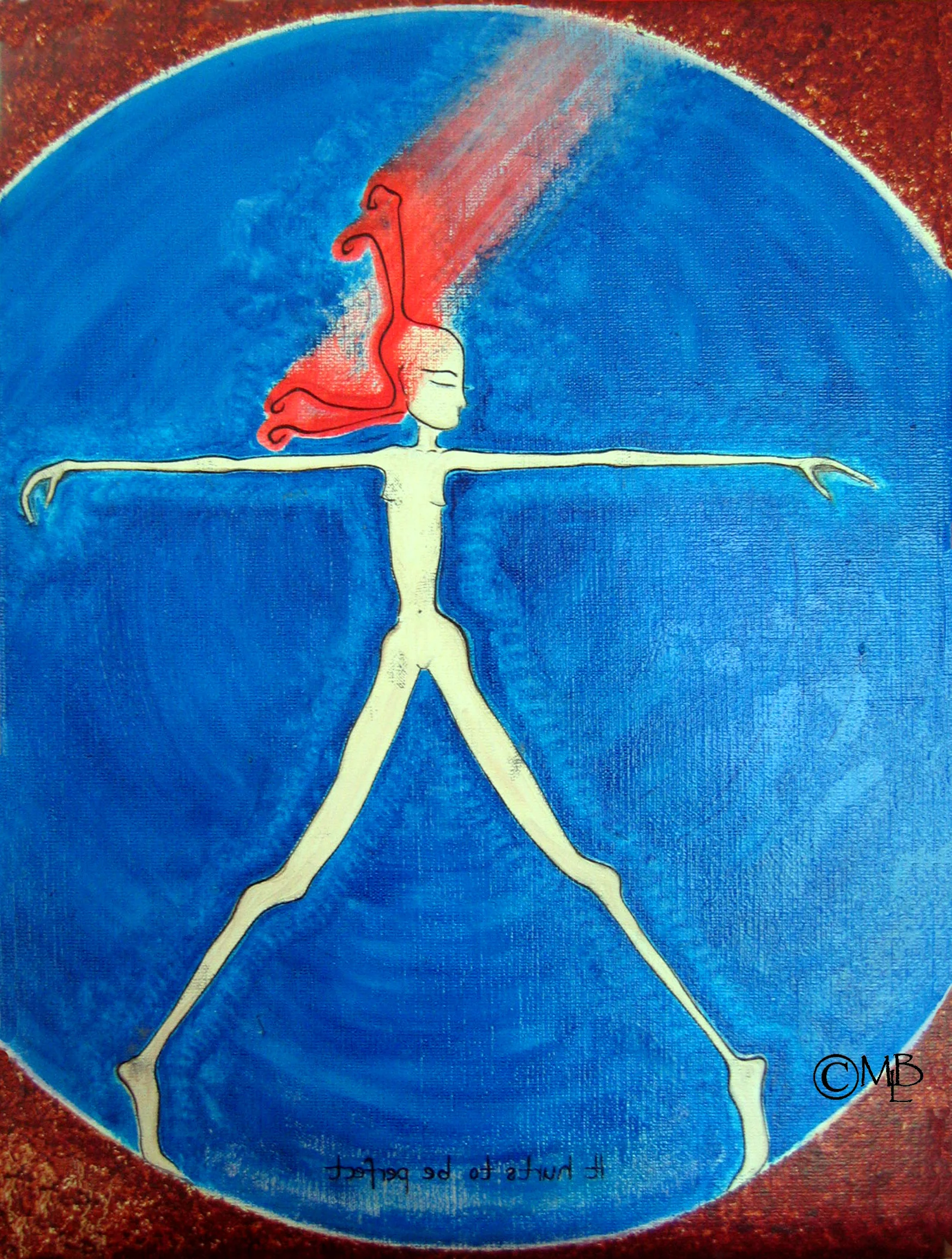 Vitruvian Girl.