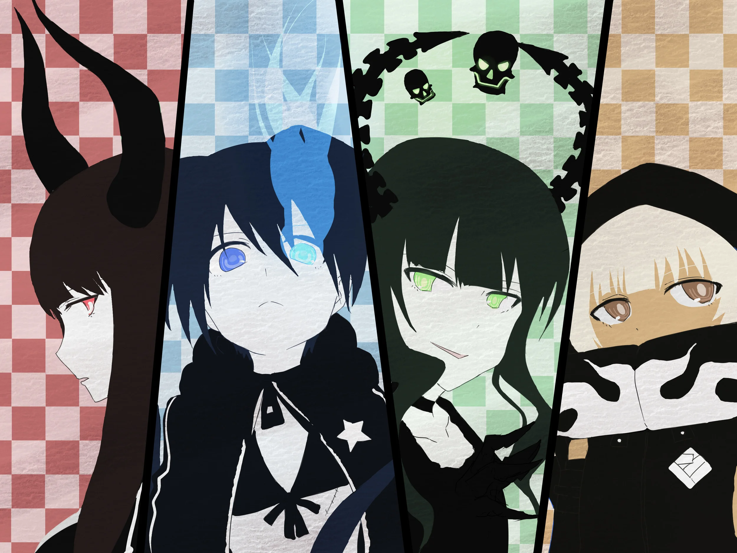 BRS(ブラック★ロックシューター)ファイトシーンコンピレーションYoutube