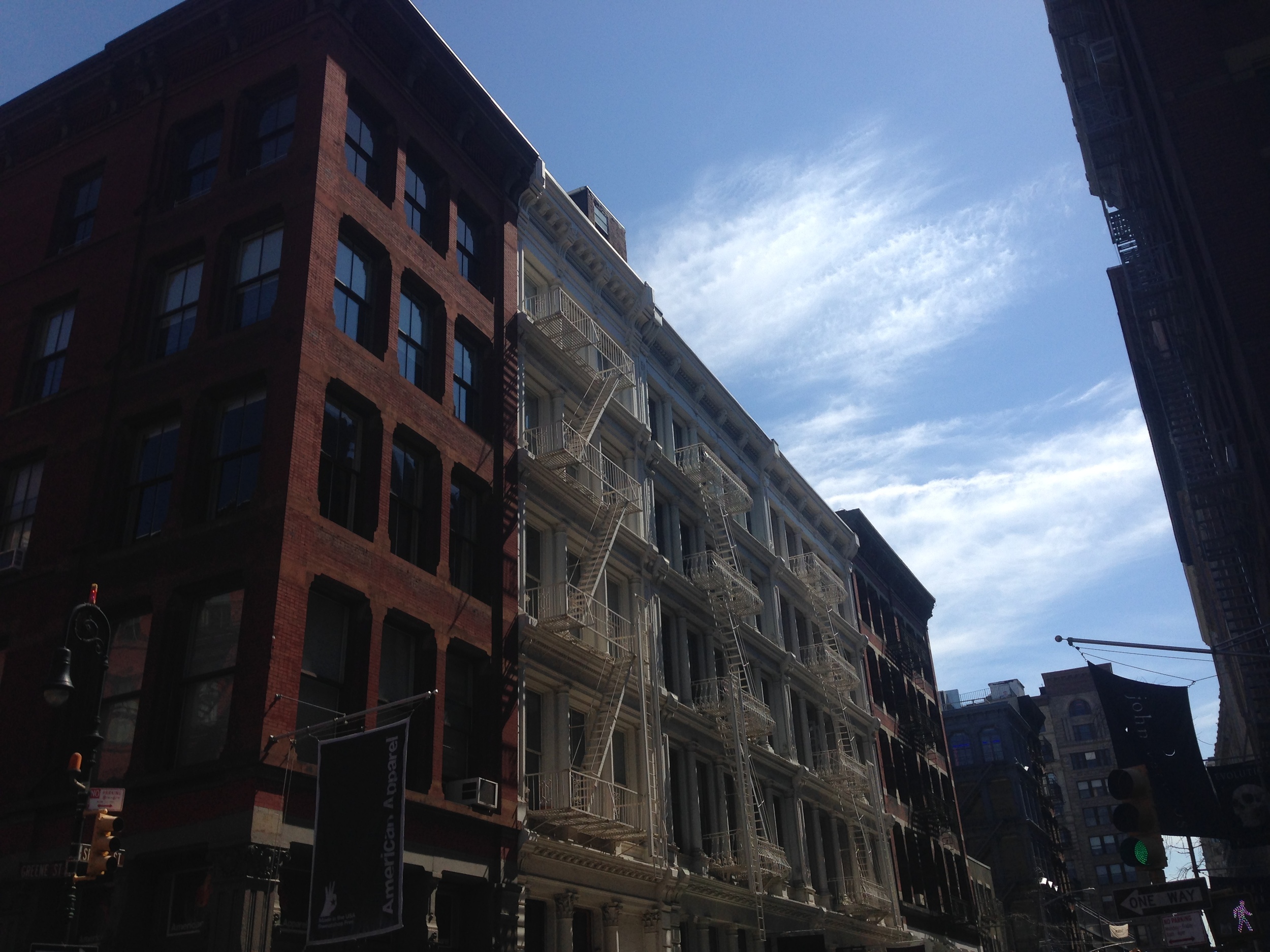 A sunny Saturday in Soho. We were so lucky with this beautiful weather.