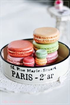 The ultimate delight. The Macaron.