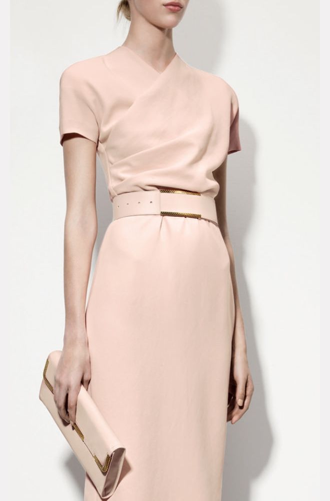 Image via Pinterest. Dress by Bottega Veneta .