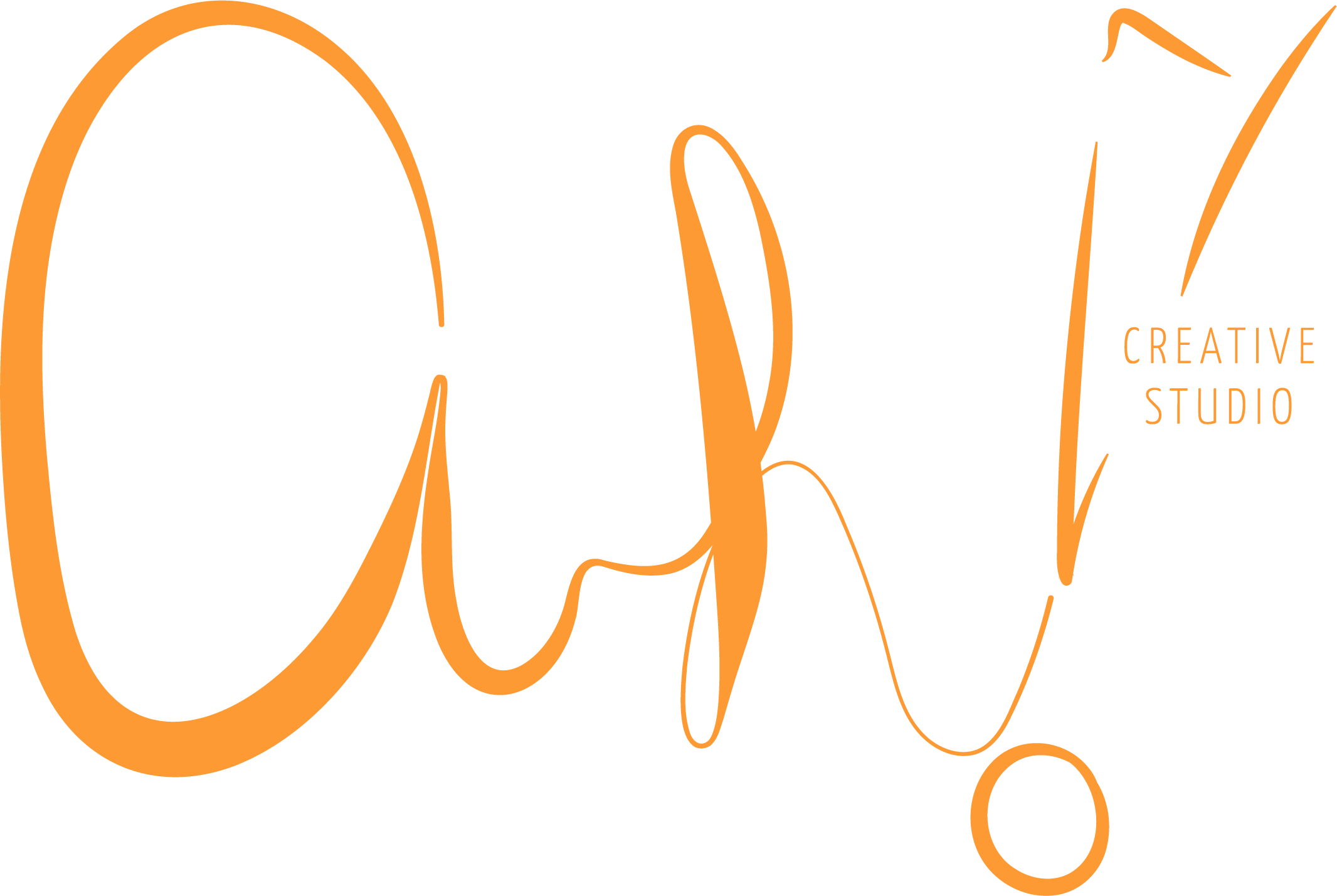 Handwritten Ah! Creative Studio logomark