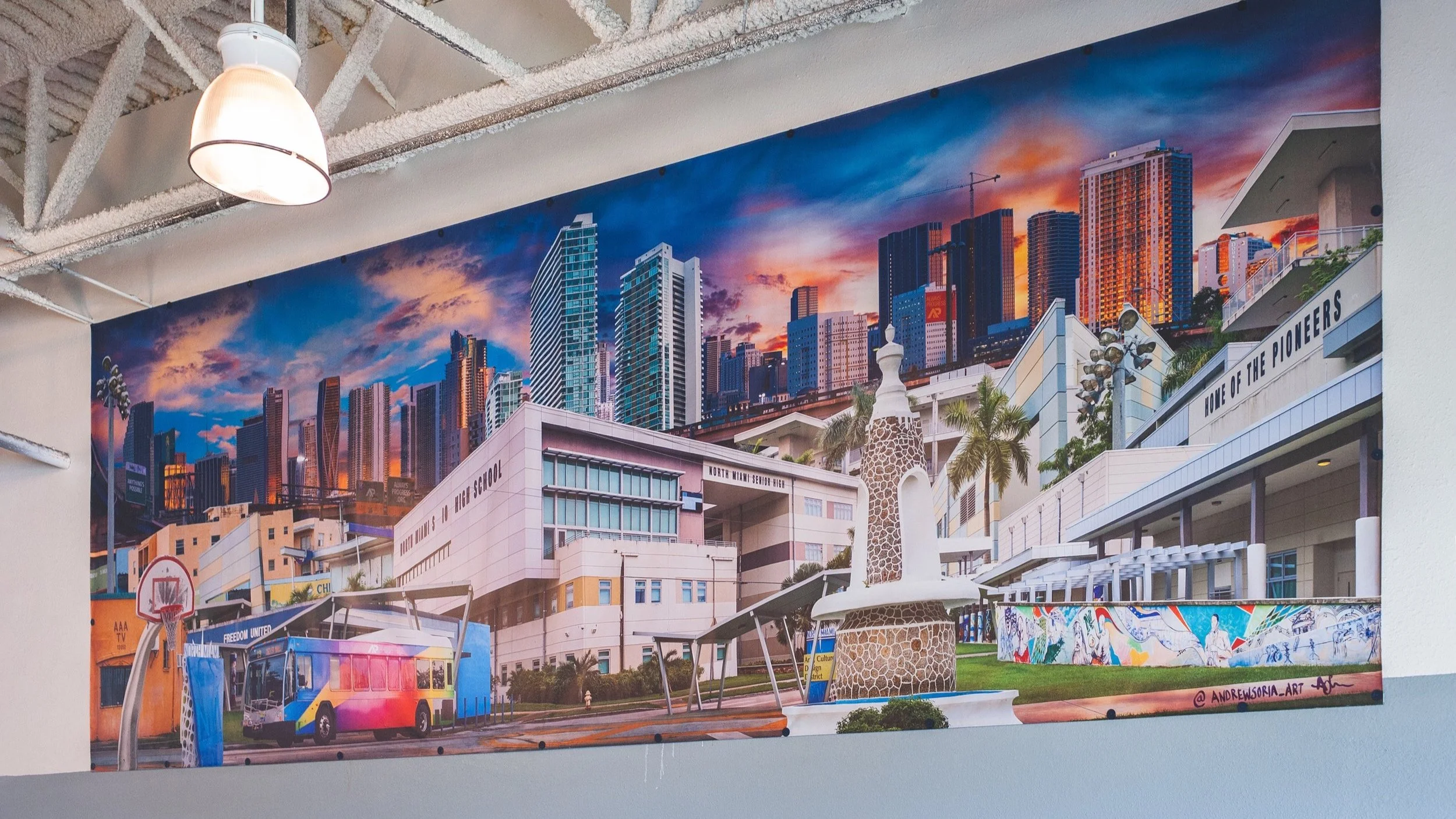 North Miami Senior High Mural —2019
