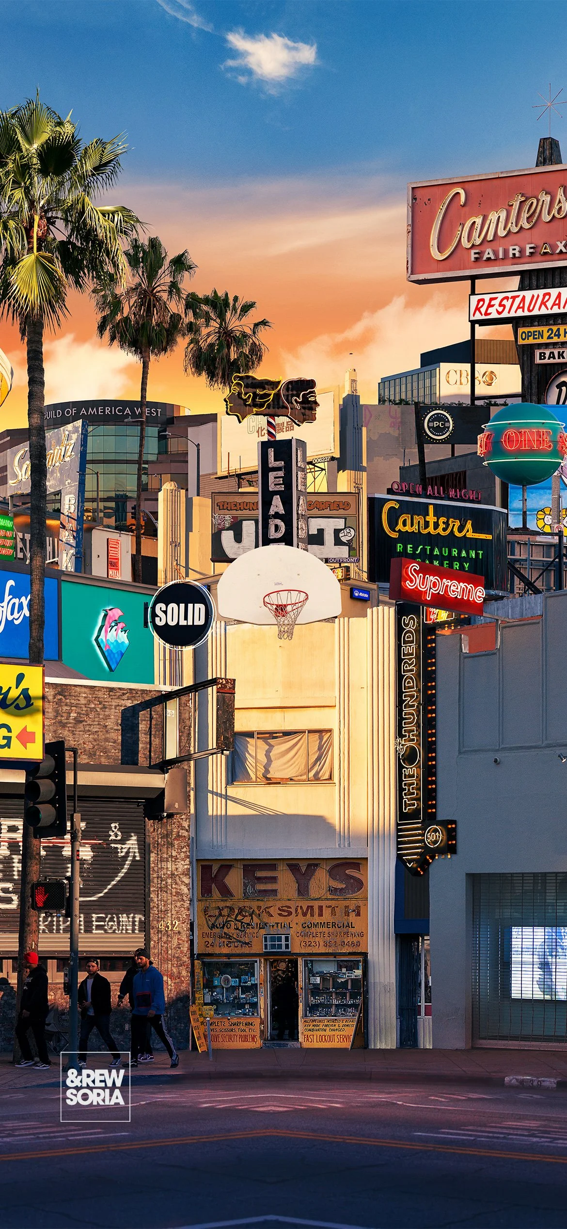 Fairfax District wallpaper
