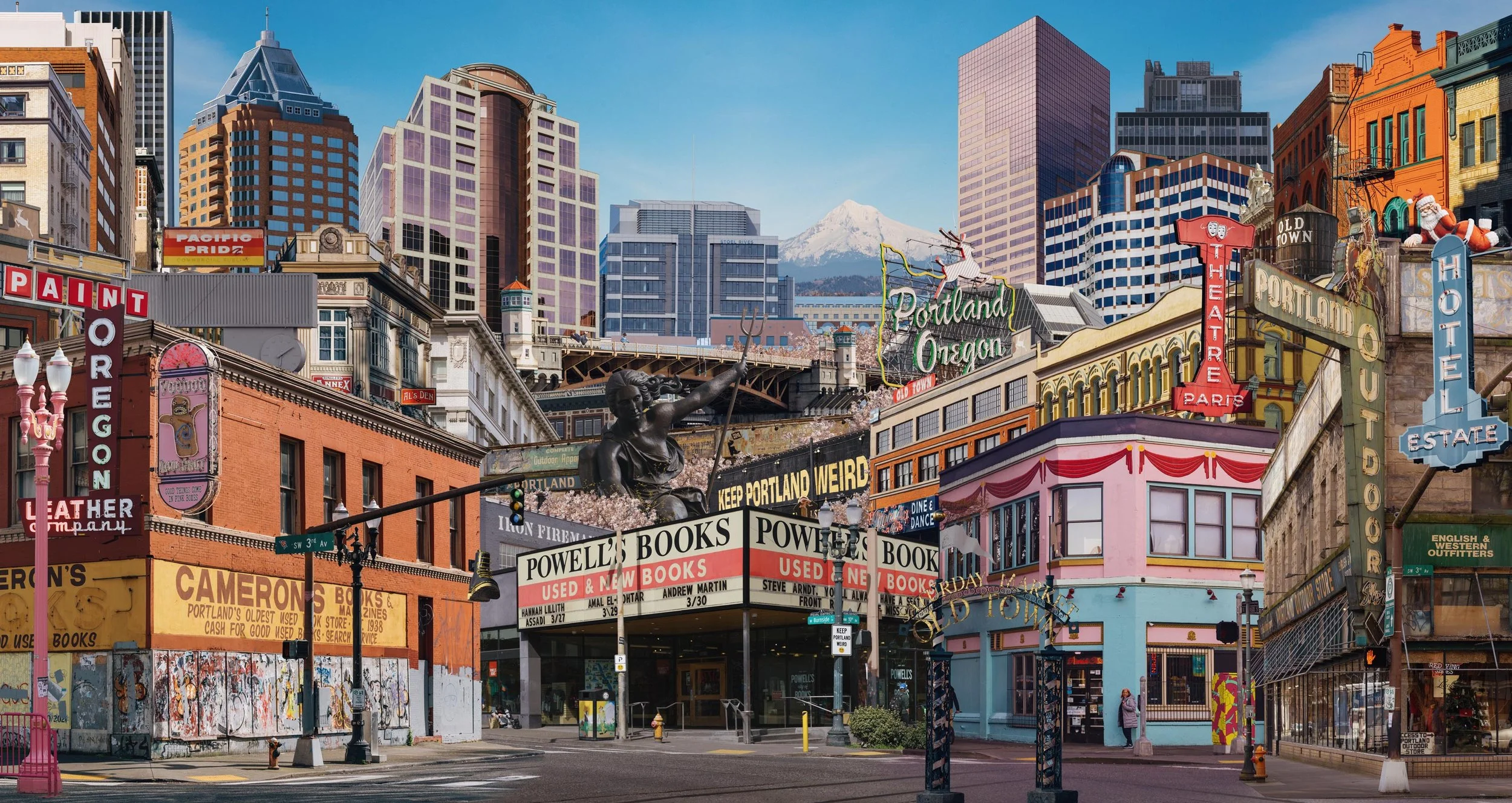 Portland, 2026. Photographic composite — 64" x 34" @300dpi